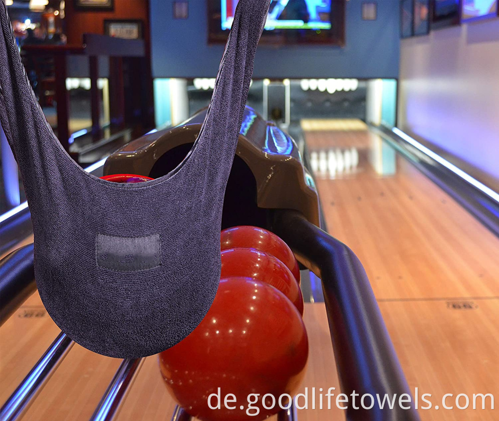 Absorbent Bowling Polisher Bag Carrier Cleaner Towel